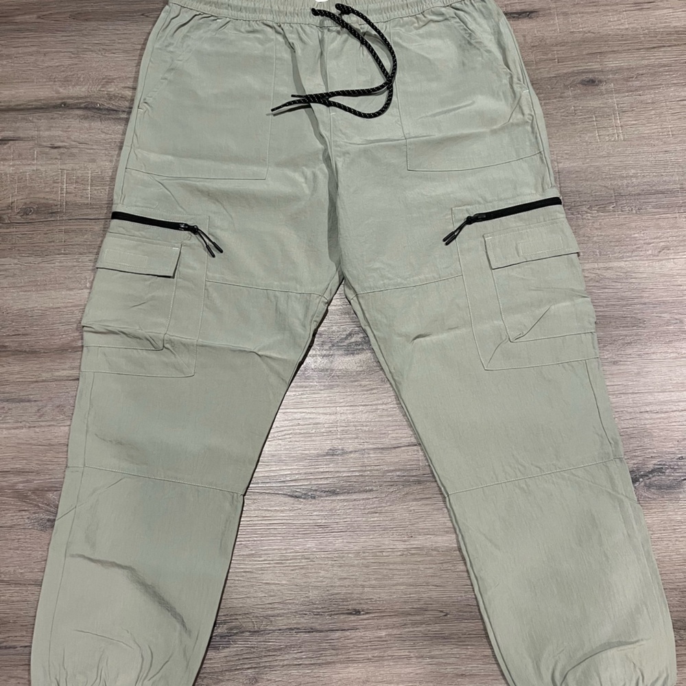 PacSun Men's Cargo Pants - Sage Green